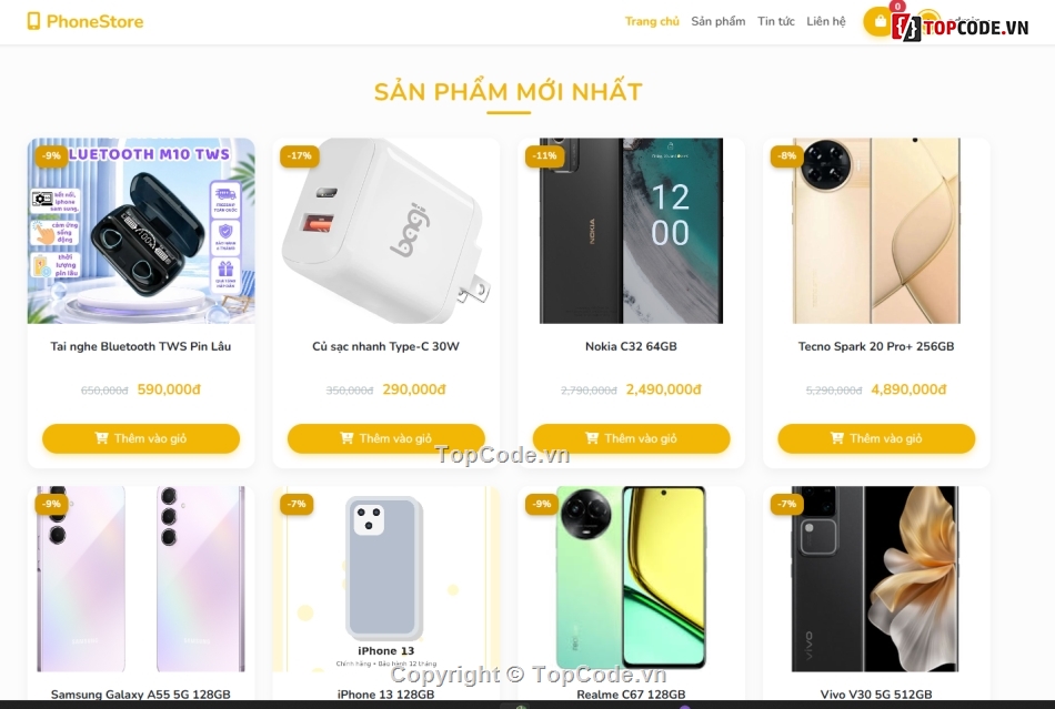 Web điện thoại,điện thoại,shop điện thoại